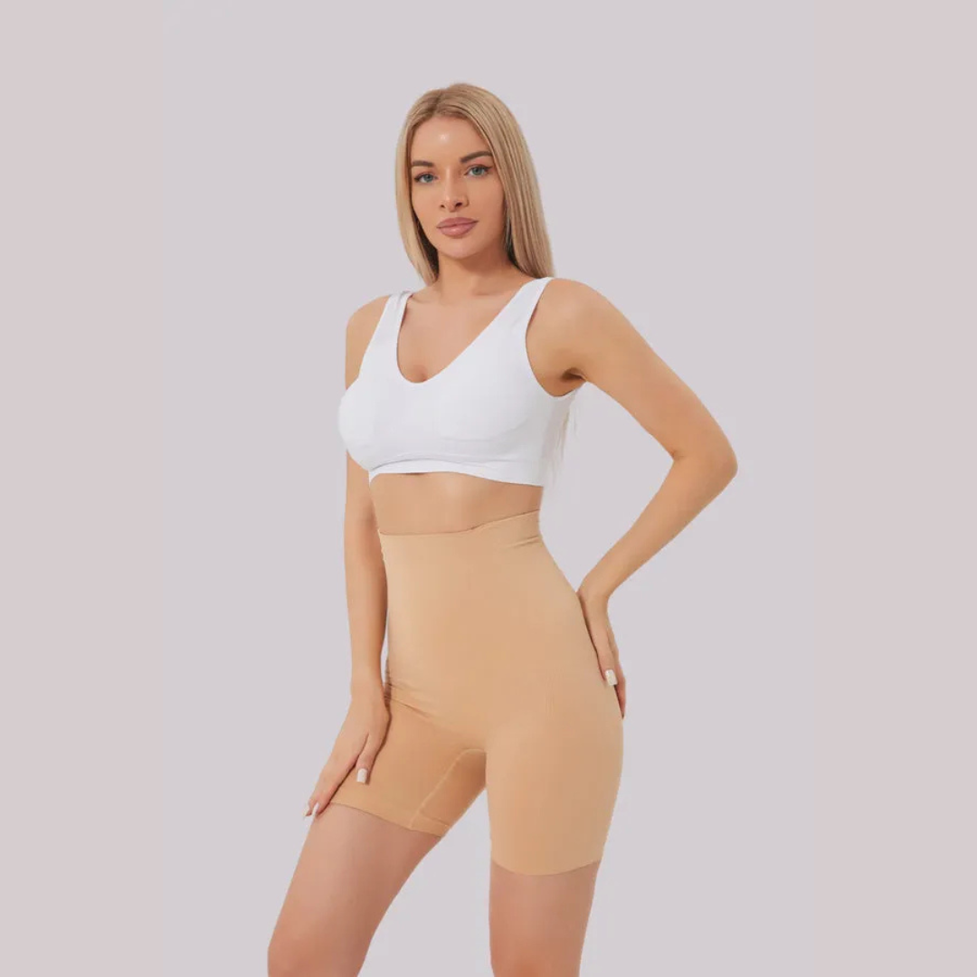 Formende Shorts mit hoher Taille