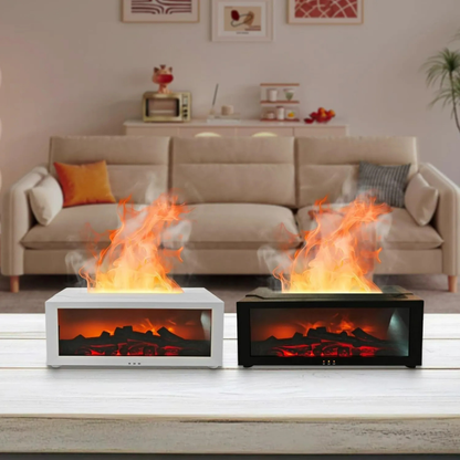 Dekorativer LED-Kamin