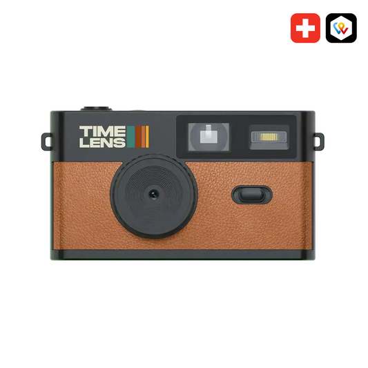 Retro-Kamera mit Filtern