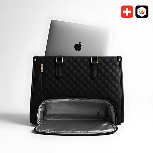 3-in-1 Damenhandtasche mit Laptop
