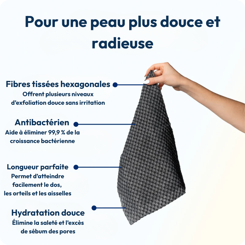 Sanftes Peeling-Handtuch