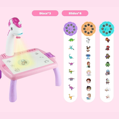 Zeichentisch Einhorn für Kinder