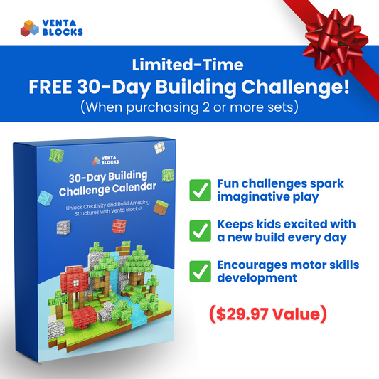 Venta™ STEM Learning Magnetic Building Blocks.