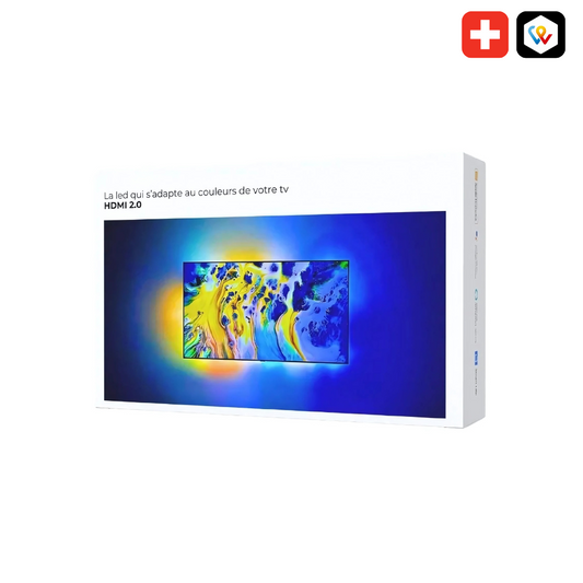 HDMI-LED-Box für Fernseher - Synchronisierte Umgebungsbeleuchtung