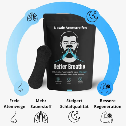 Nasale Atemstreifen
