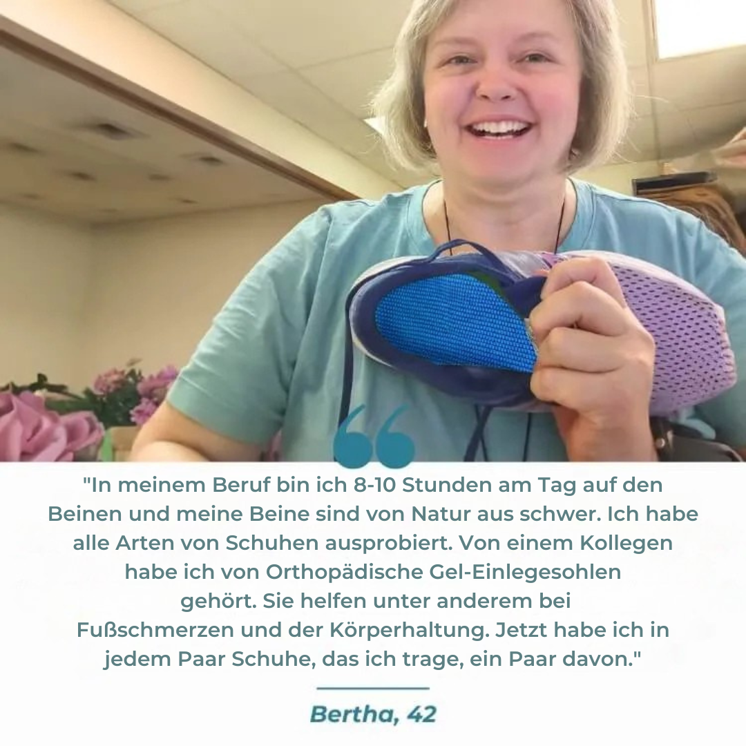 Orthopädische Gel-Einlegesohlen
