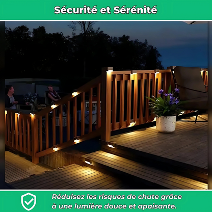 Solar-LED-Wandleuchten Wasserdicht
