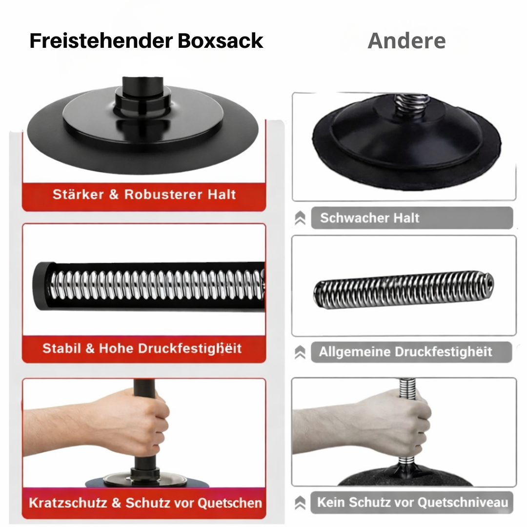Freistehender Boxsack