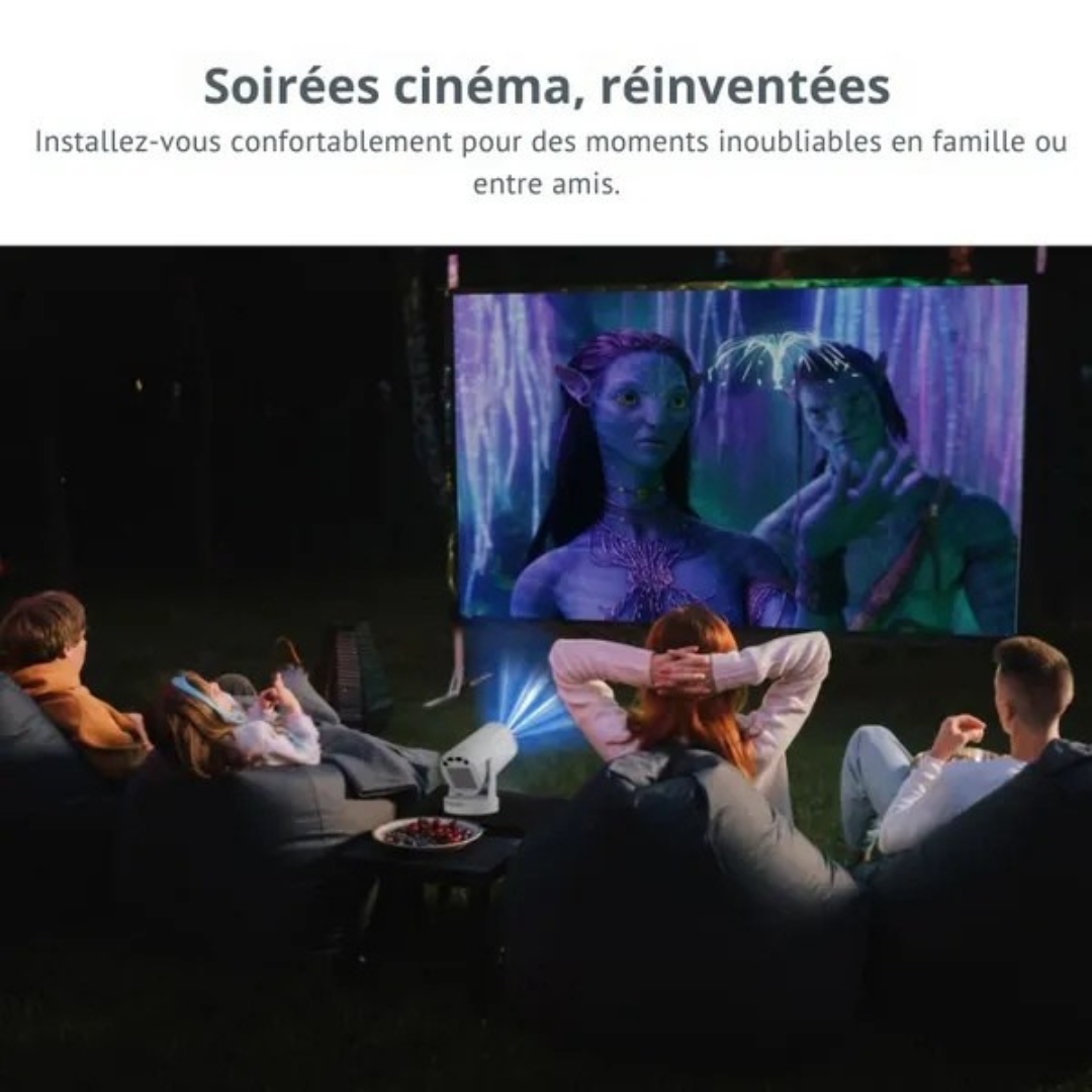 Tragbarer Mini-Videoprojektor