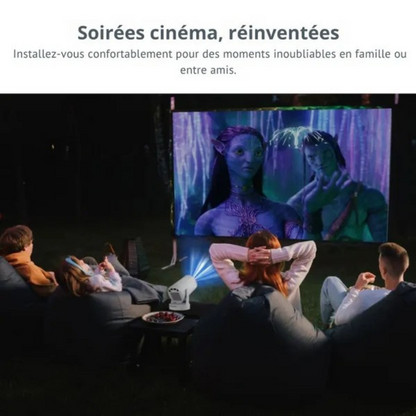 Tragbarer Mini-Videoprojektor