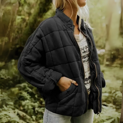 Gesteppte Oversize-Jacke