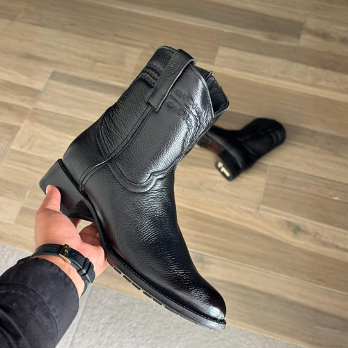 Bequeme Lederstiefeletten