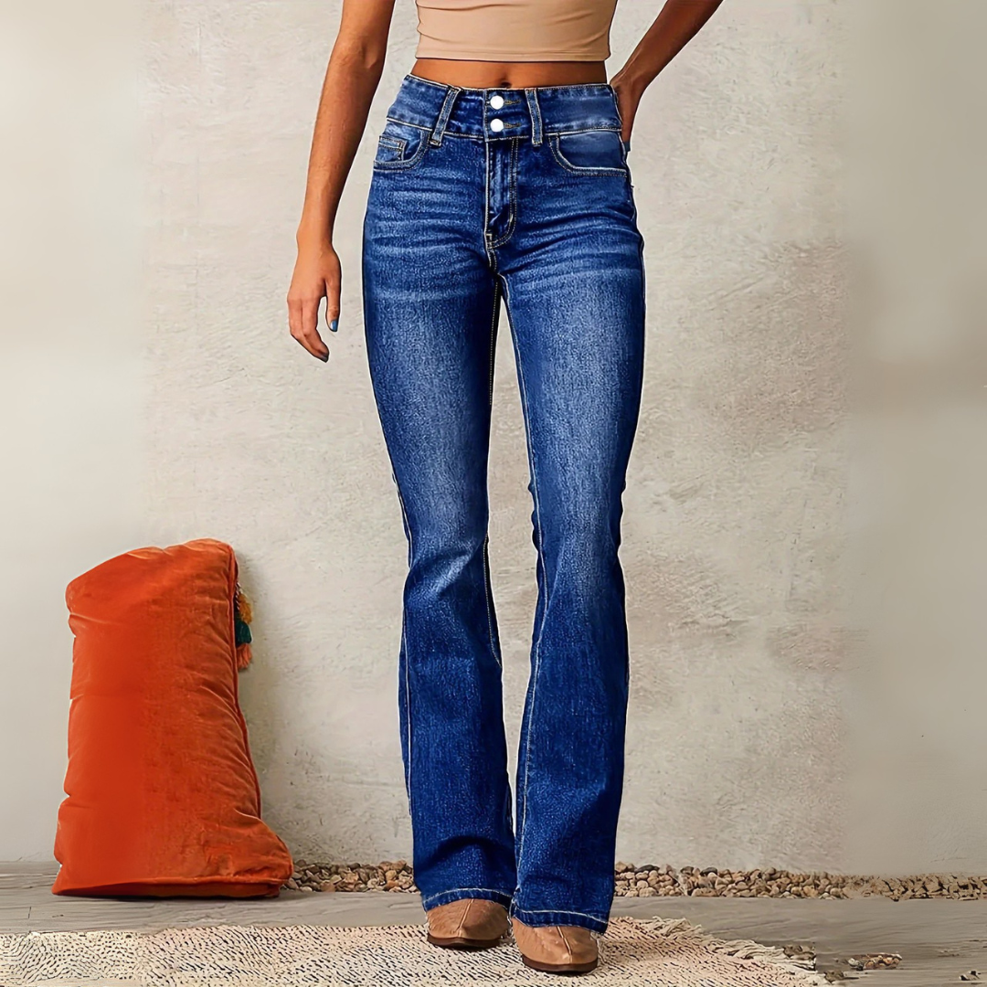 Skinny Jeans mit hoher Taille - Aya