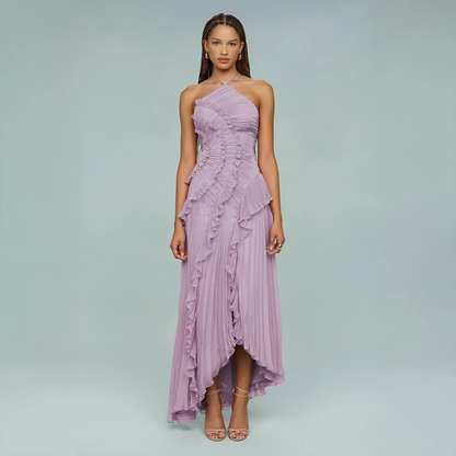 Fliederfarbenes Sommerkleid