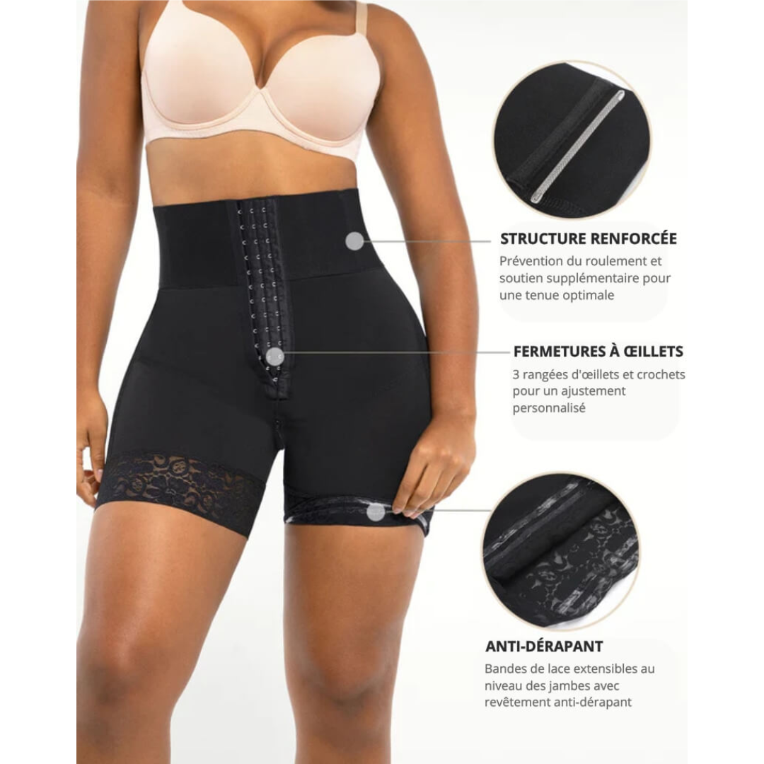 Hoch taillierte Shorts für Damen