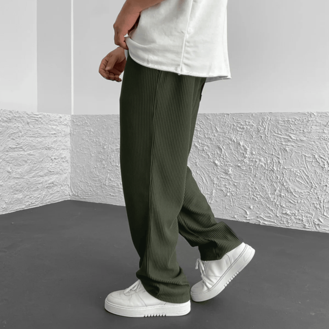 Lässige gerippte Hose für Männer