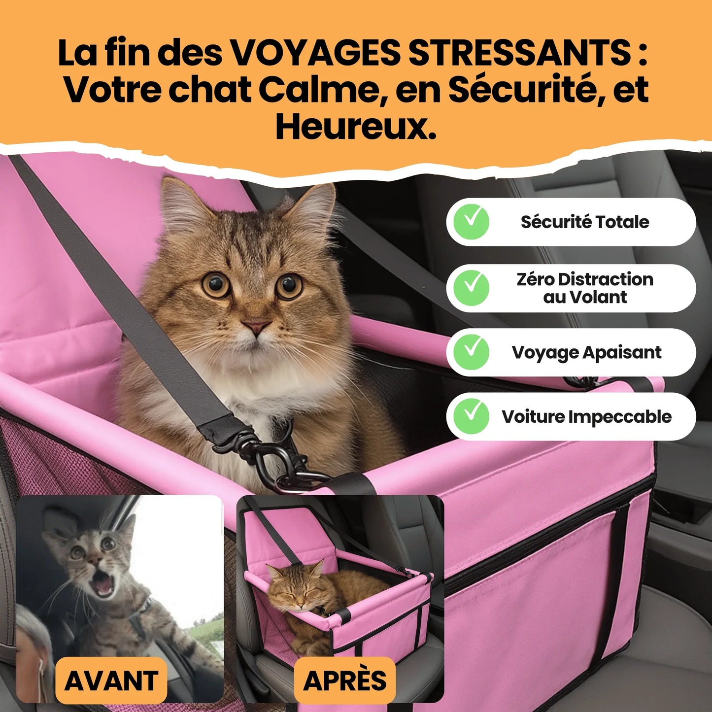 Sicherheitssitz für Katzen