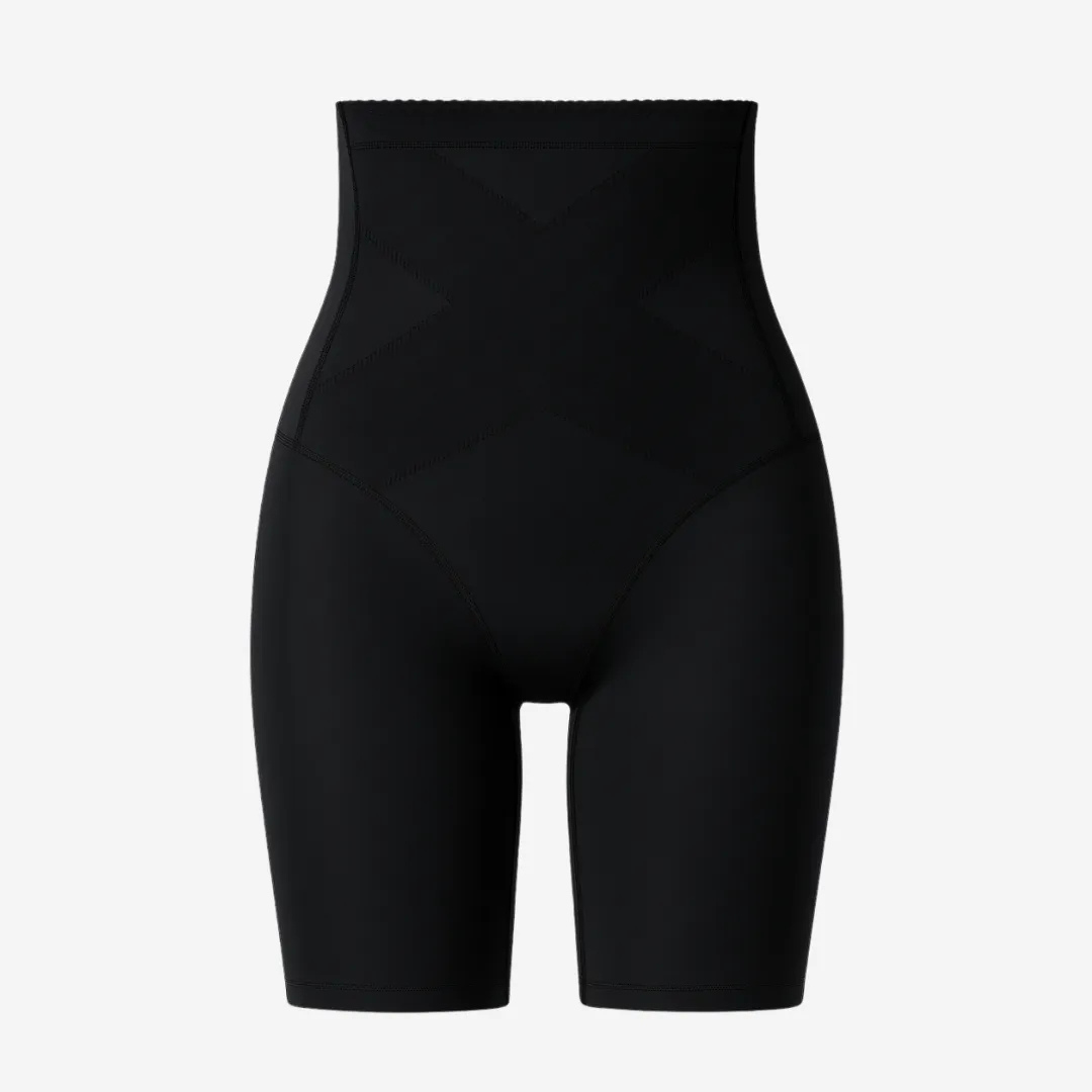 High-Waist Shaping Shorts