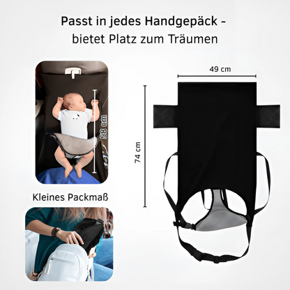 Tragbare Kinder-Fußstütze fürs Flugzeug