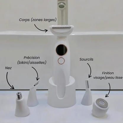 Sanftes Peeling-Epilierer