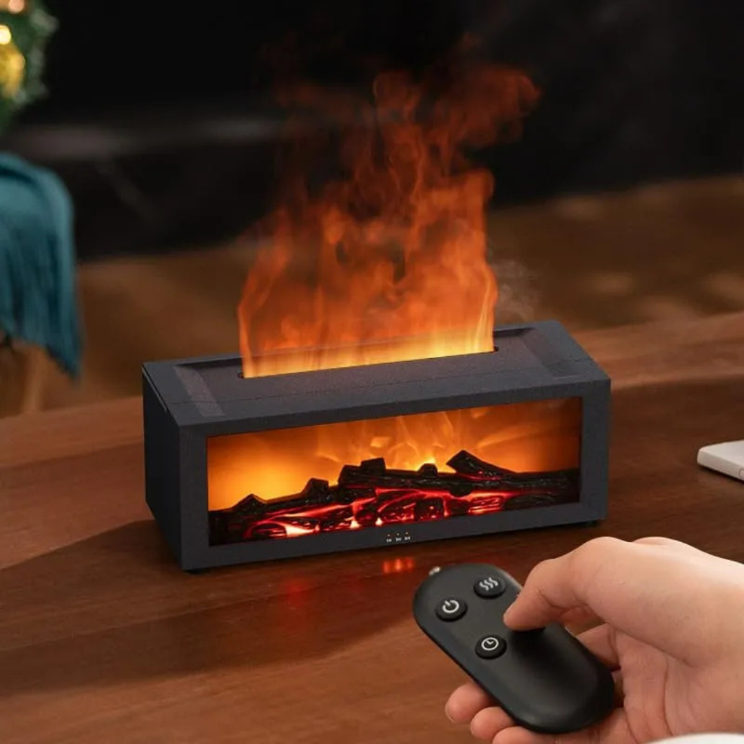 Dekorativer LED-Kamin