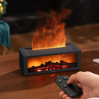 Dekorativer LED-Kamin