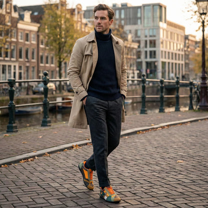 Bequeme Schnürschuhe