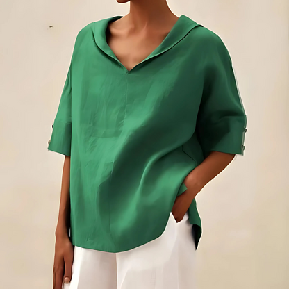 Leichte Bluse aus Leinen