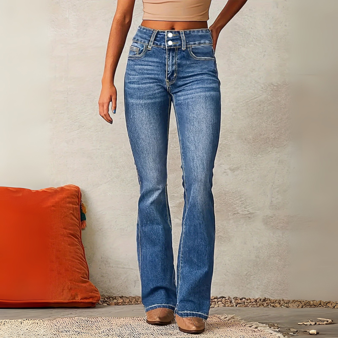 Skinny Jeans mit hoher Taille - Aya