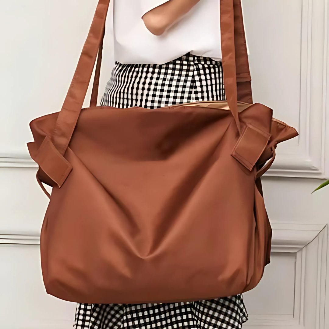 Faltbare Einkaufstasche mit Reißverschluss