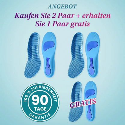Orthopädische Gel-Einlegesohlen