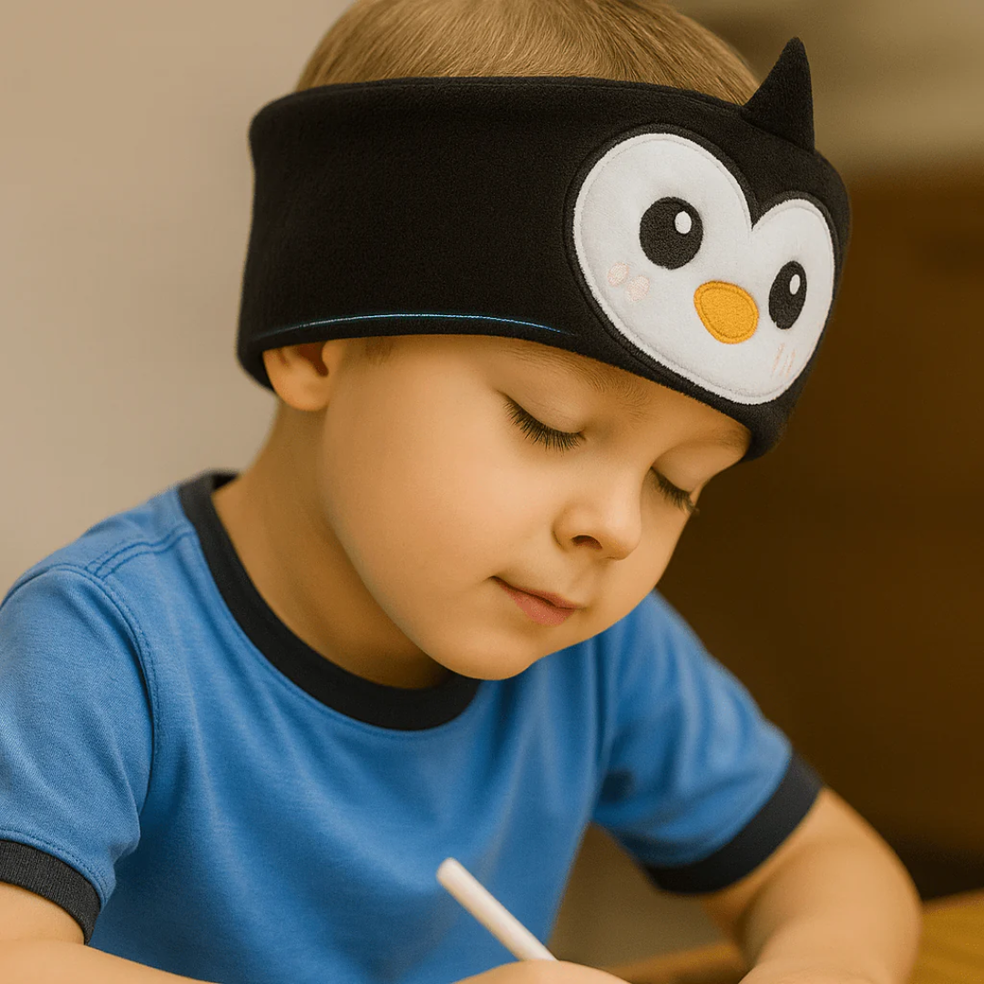 Bequeme Schlafstirnband für Kinder