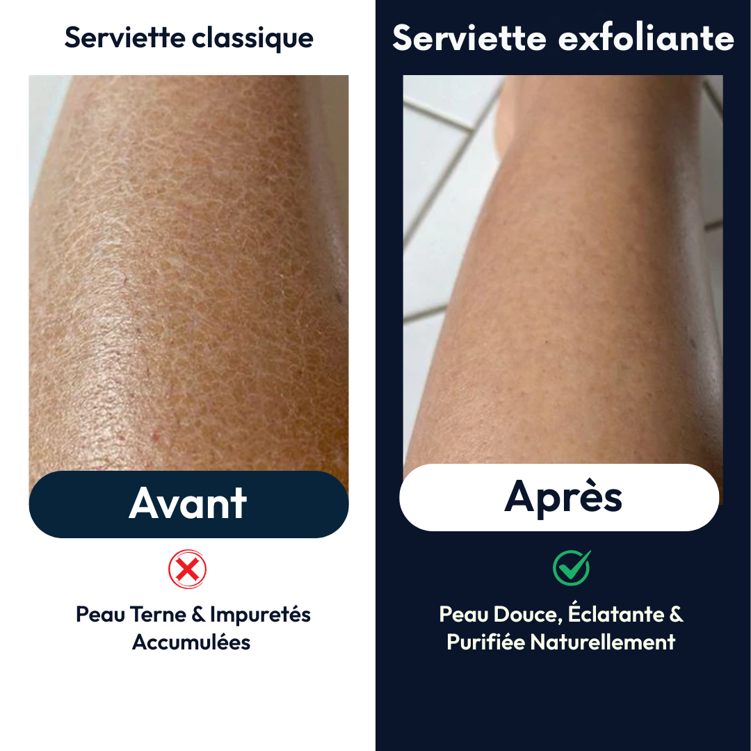 Sanftes Peeling-Handtuch