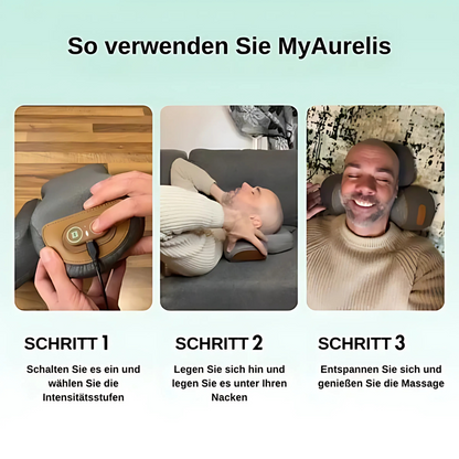 Ergonomisches Nackenkissen mit Wärmefunktion
