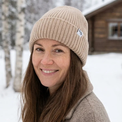 Thermobeanie aus Seide für den Winter