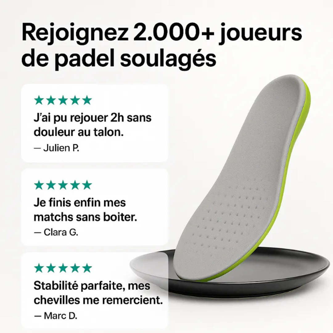 Padel Confort+ Einlegesohlen