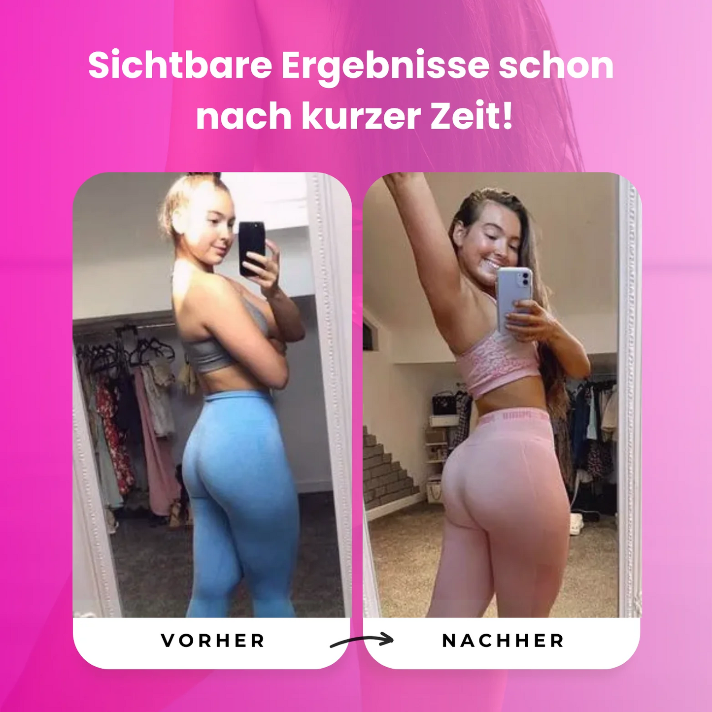 EMS-Trainingsgerät für Bauch, Beine & Po