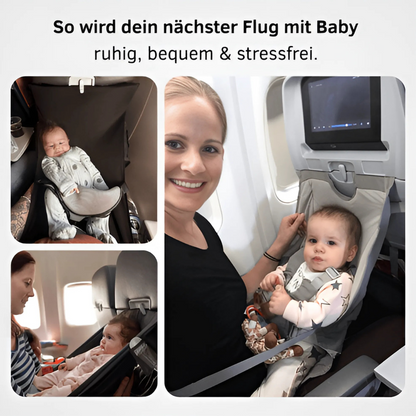 Tragbare Kinder-Fußstütze fürs Flugzeug