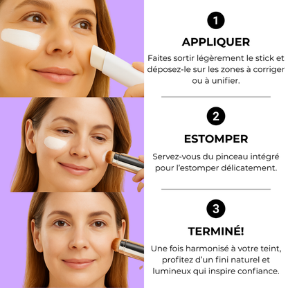 Foundation-Stick mit integriertem Pinsel