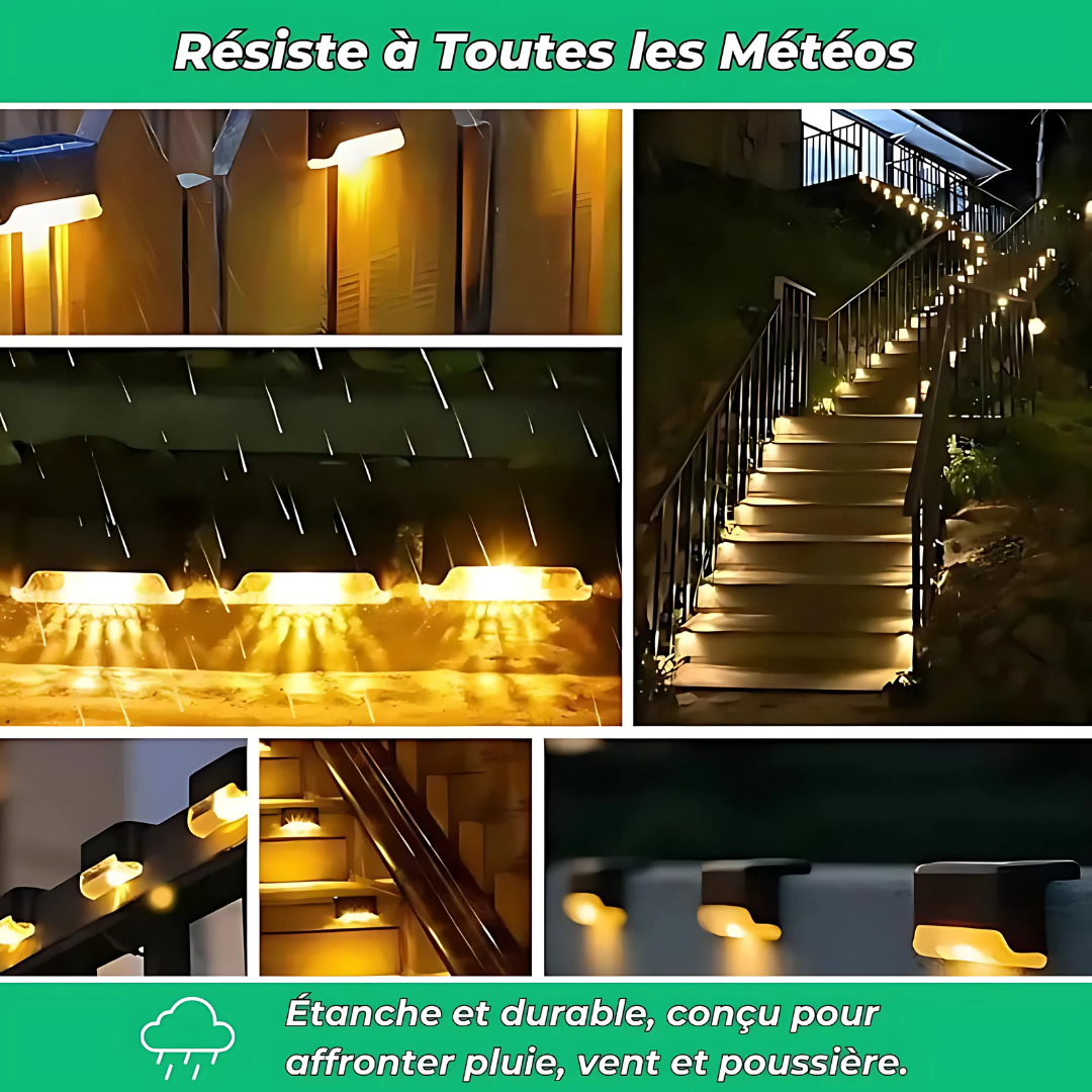 Solar-LED-Wandleuchten Wasserdicht