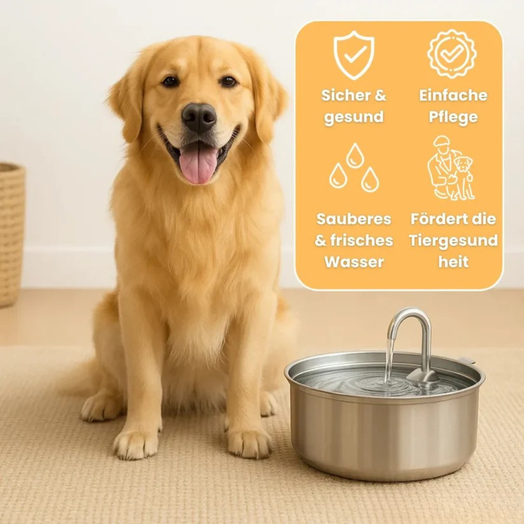 AquaFlow Trinkbrunnen für Tiere