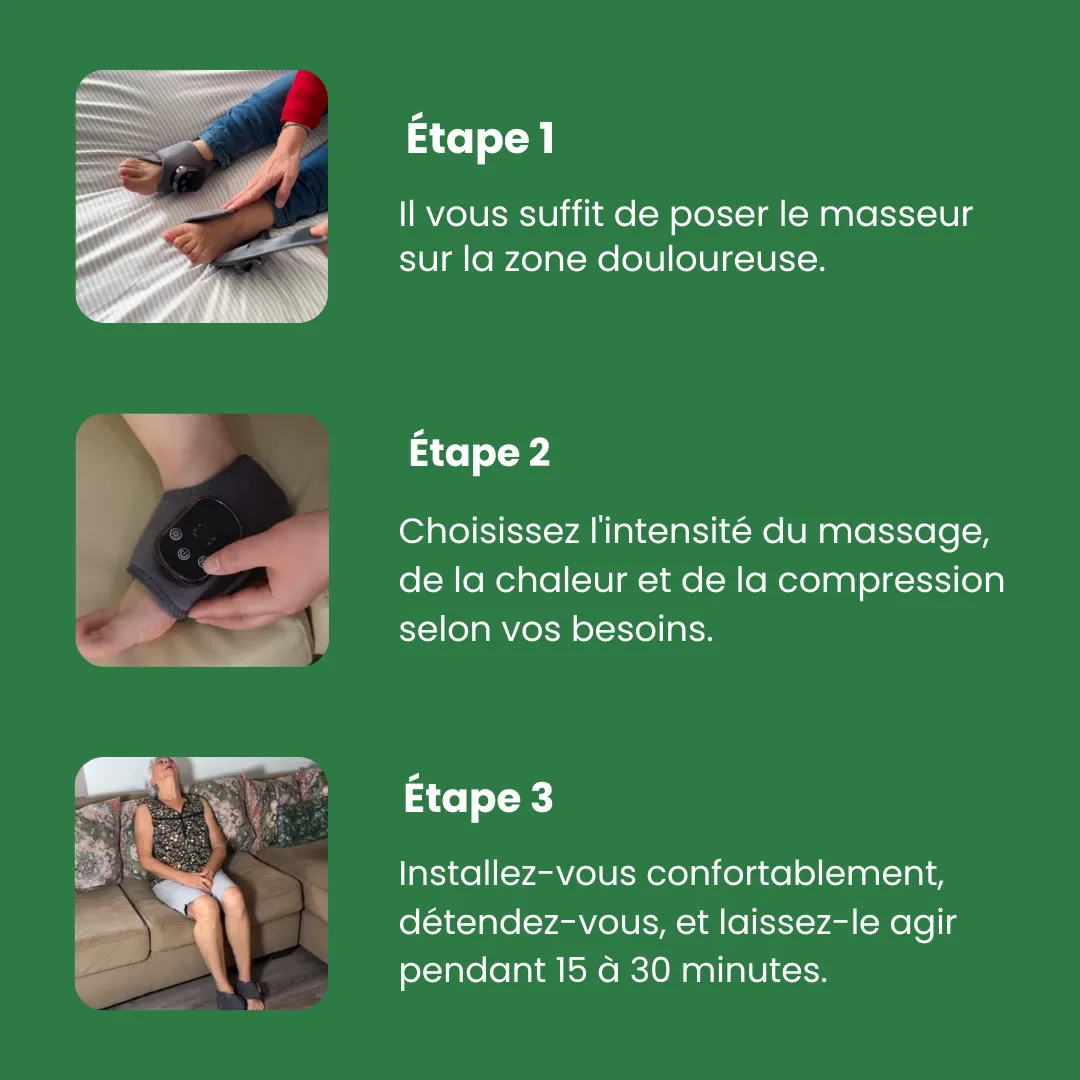 Entspannende Massagesohlen