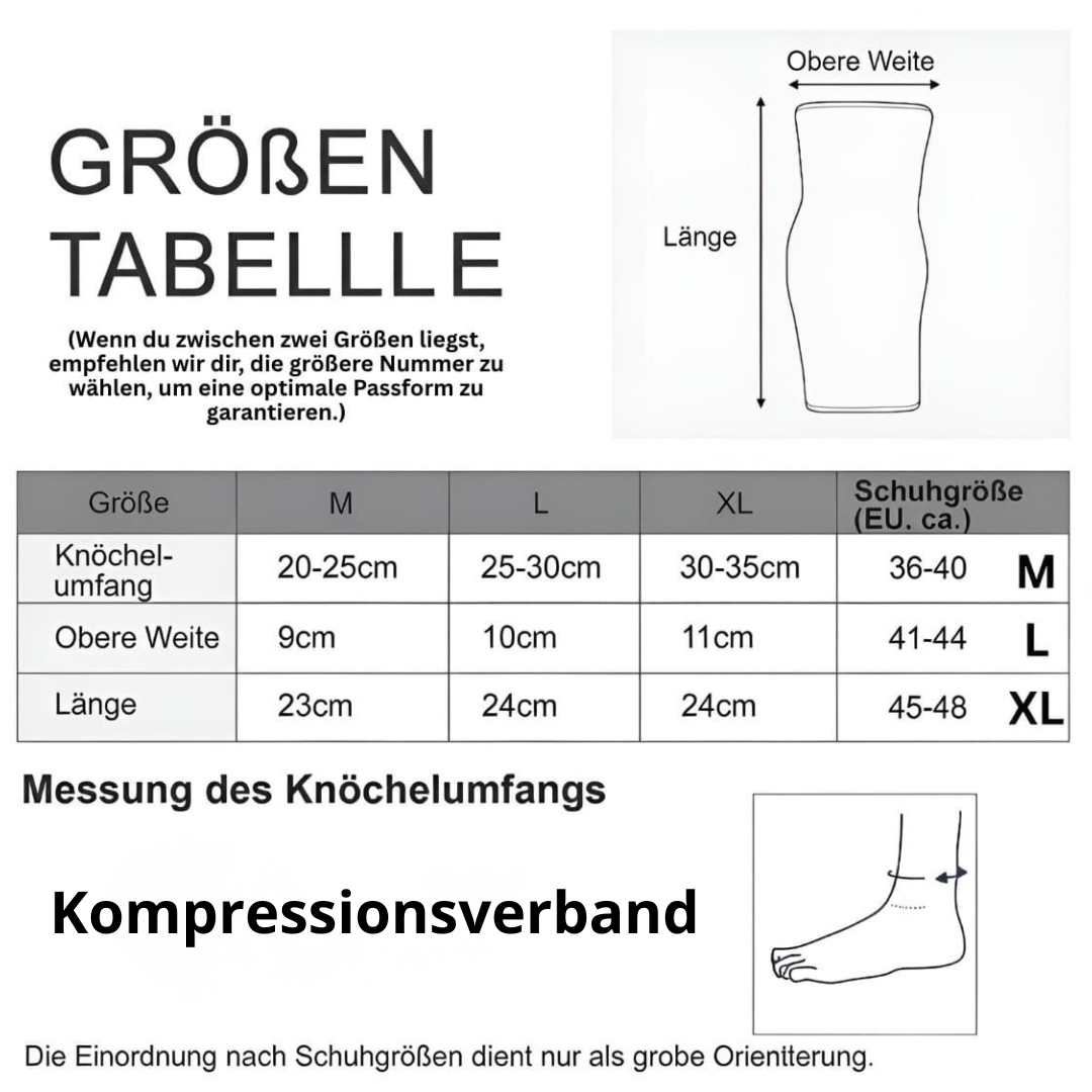 Knöchel-Kompressionsbandage