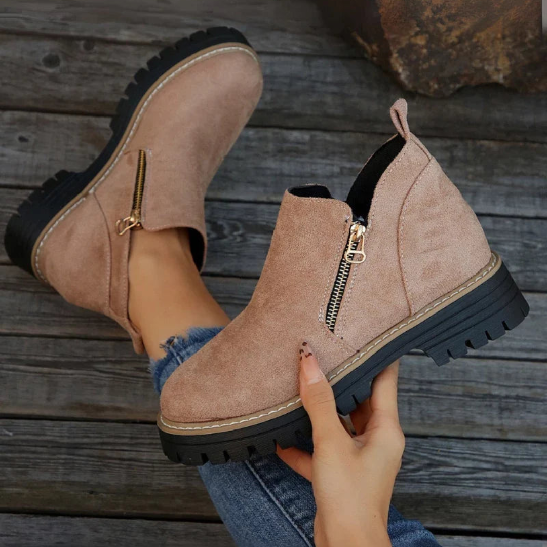 Bequeme orthopädische Stiefeletten für Damen