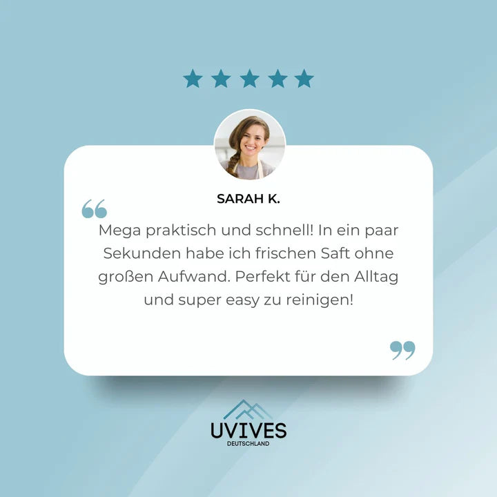 NutriSqueeze™ - Gesunde Säfte schnell und einfach genießen! [Letzter Tag Rabatt]