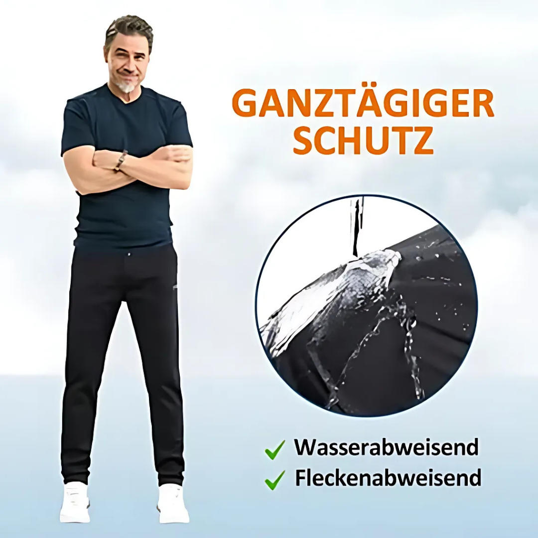 Multifunktionale Herren-Hose mit sportlich-elegantem Schnitt