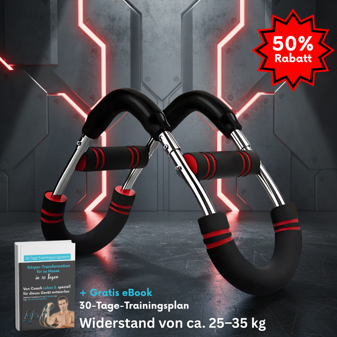 Krafttrainingsstange mit einstellbarem Widerstand