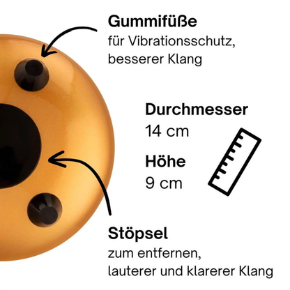Zungentrommel aus Stahl - Handgefertigt in C-Dur
