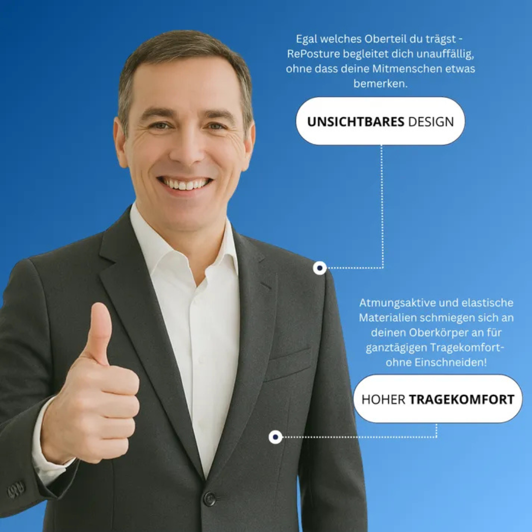 Haltungstrainer für Rücken