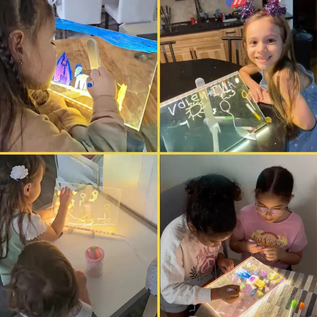 Leuchttafel zum Zeichnen für Kinder